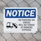 Signmission No Parking On Grass Will Be OSHA Notice Sign, Plastic, 10in W x 7in L, 2PK OS-2PACK-NS-P-710-L-14722 - alternate 7